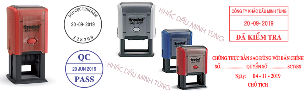 khắc dấu ngày tháng năm kèm nội dung